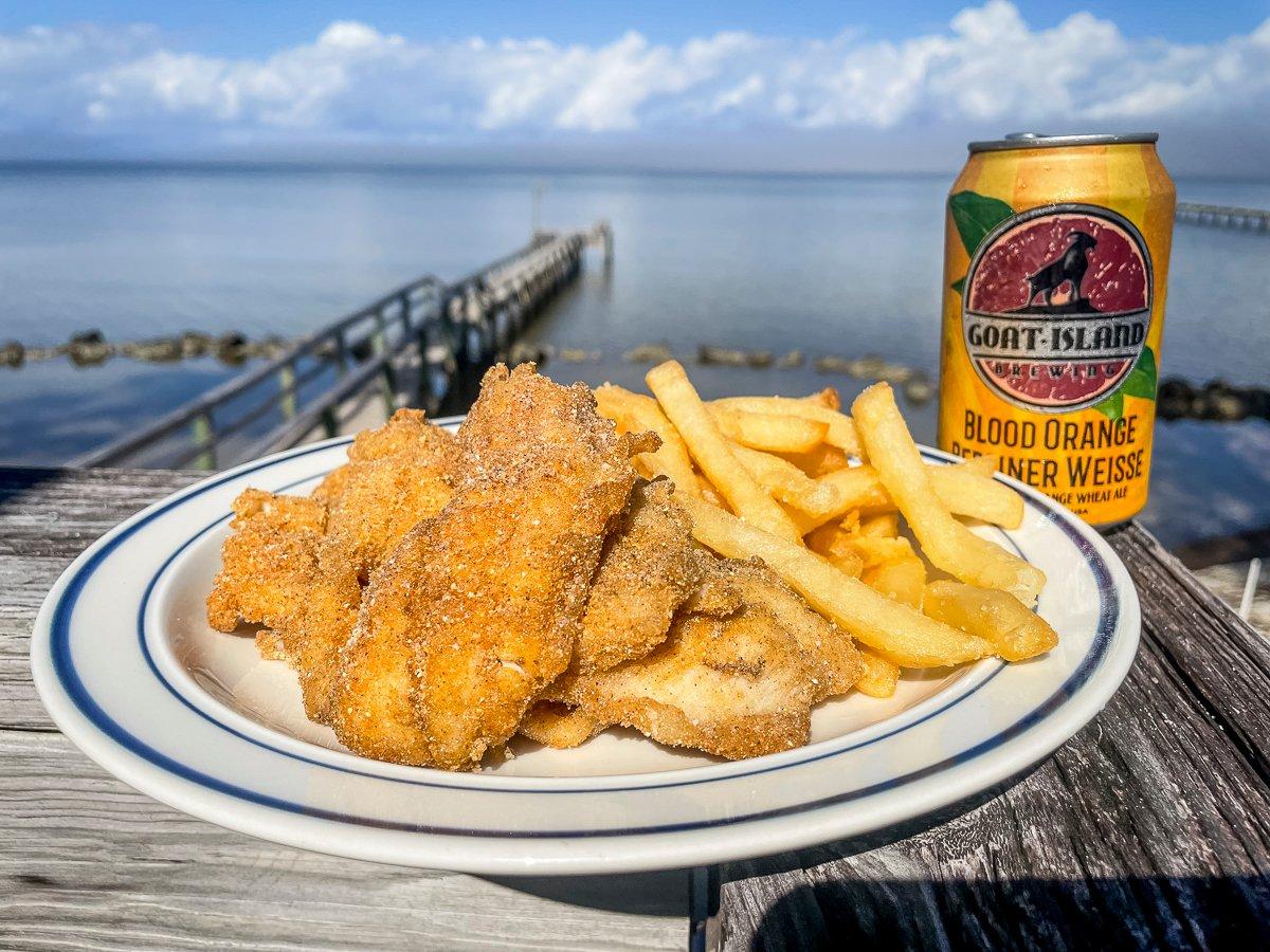 Whiting is a white, flaky, mild flesh that is perfect for a fish fry.