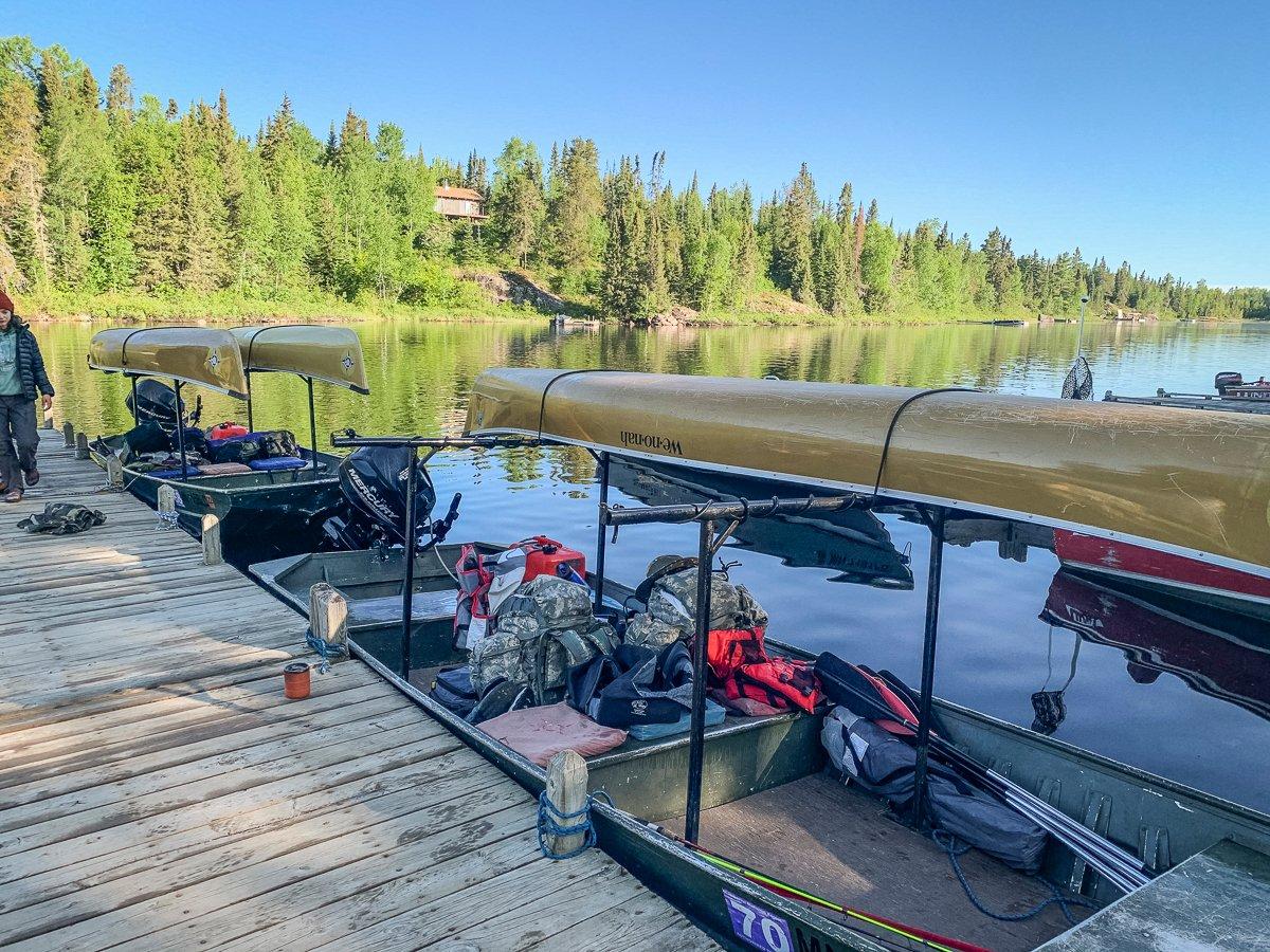 A good outfitter can transport you and your gear to the edge of the non-motorized section of the BWCA. Image by Michael Pendley