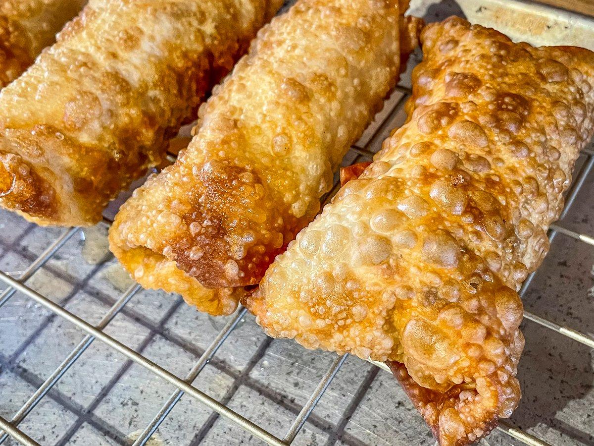 deep fried pizza rolls