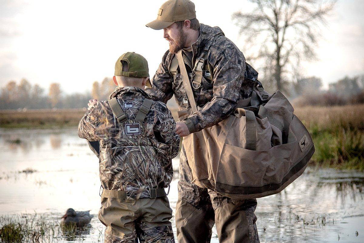 Waterfowl hunting involves much more than shooting birds — something youngsters with short attention spans might not grasp immediately. Photo by Mike Reed