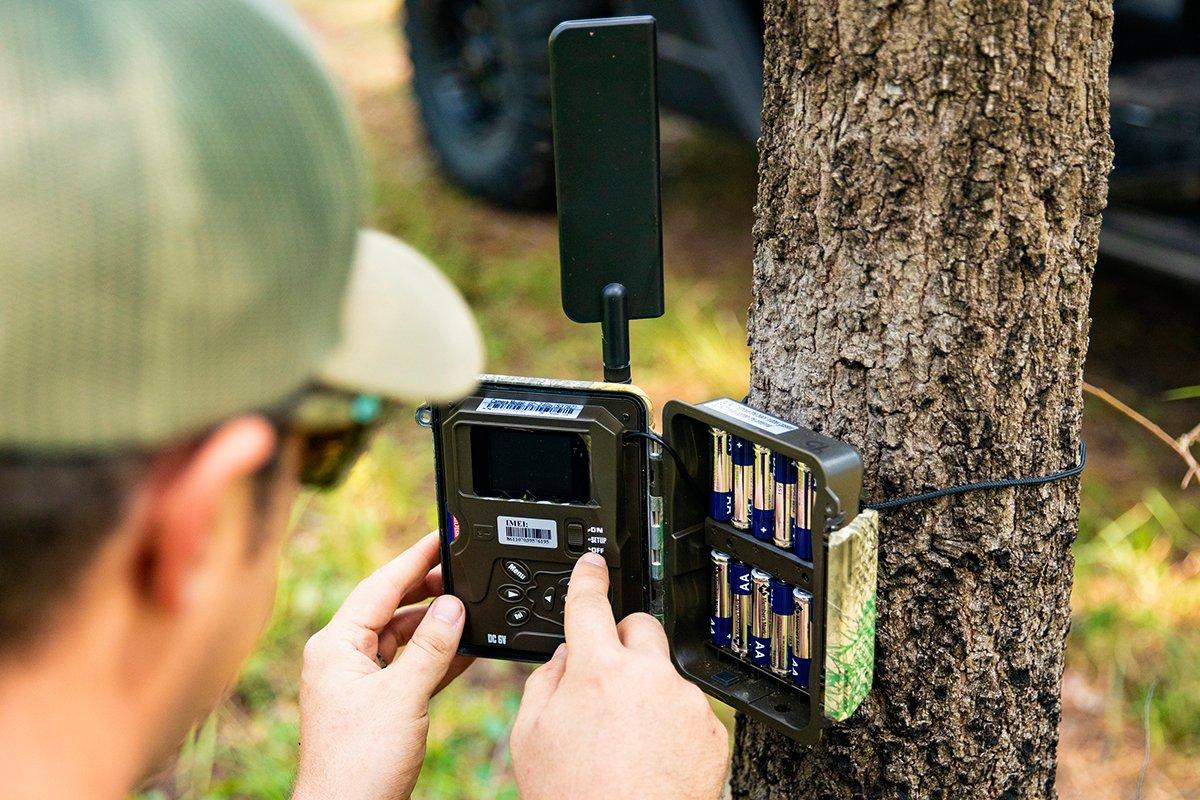 Post a Spartan cellular camera to find where bucks spend daylight hours. Image by Realtree