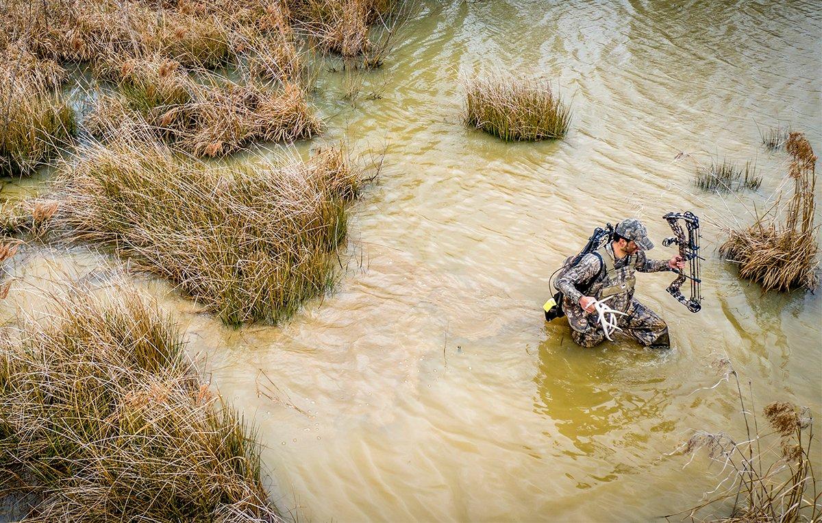 Big-buck hotspots are hard to get to. Work for it. Earn it. Image by Realtree Media