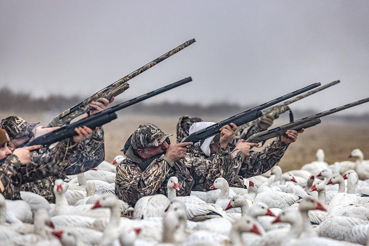 When big cyclones of snows and blues commit, your gun must be up to the task. Photo by Tom Rassuchine