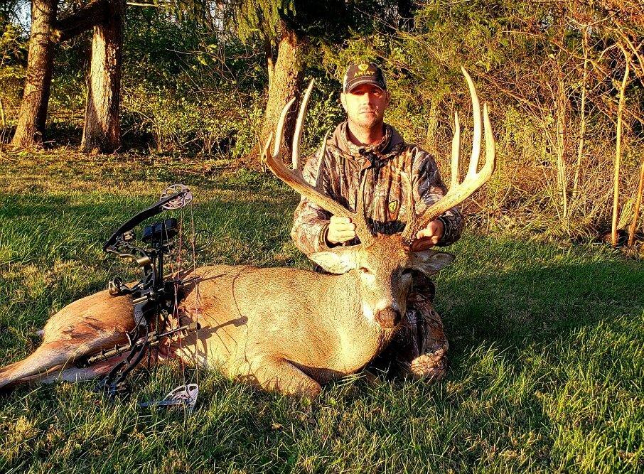 No stranger to big whitetails, Johnny knew as soon as he saw the trail cam photo that he had to go after the buck.