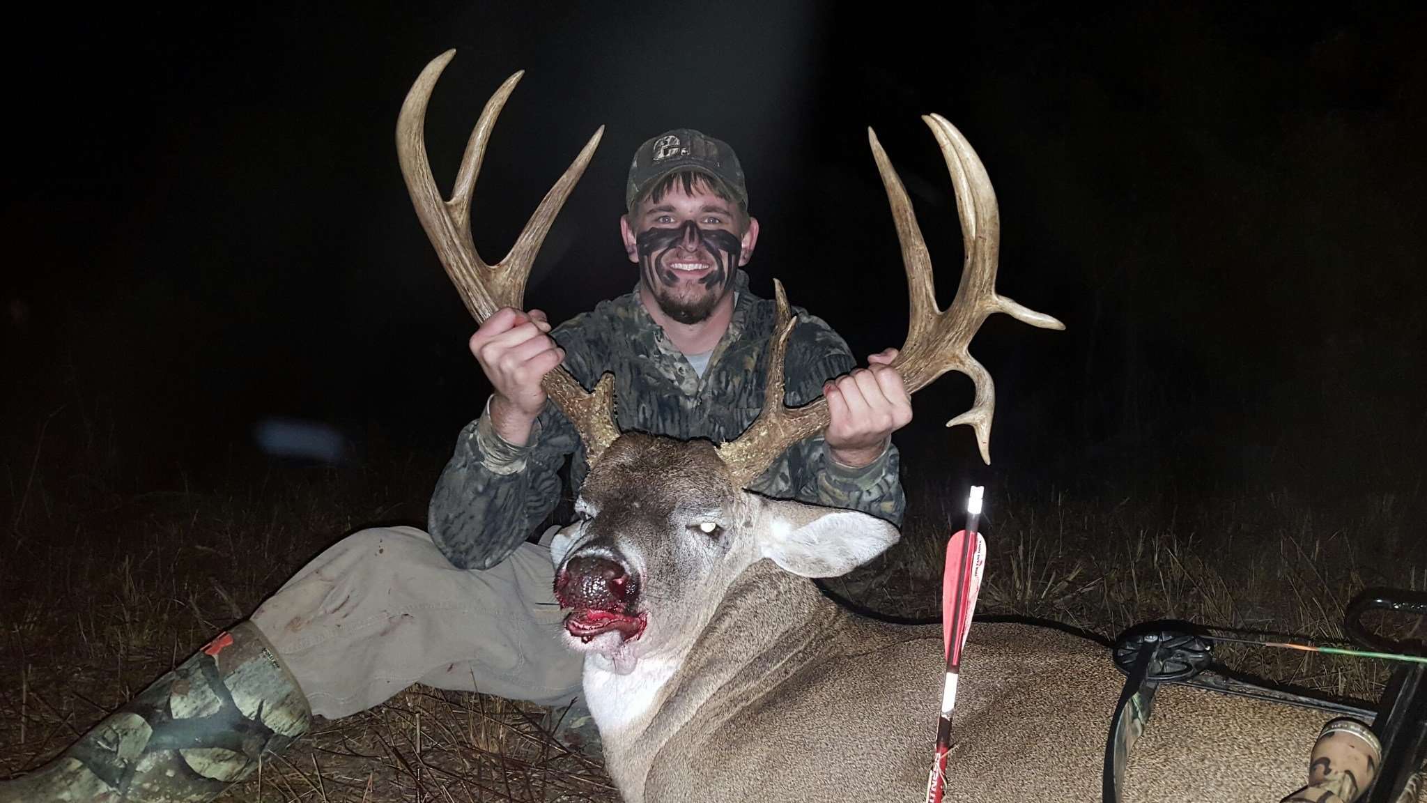 Pendley had to pass the same buck at 12 yards on the second day of season when thick cover prevented a clear shot.