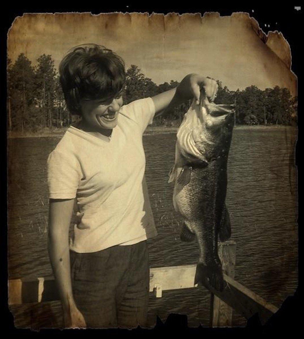 Living in Florida, fishing was a big part of the Randle family tradition. ©Randle