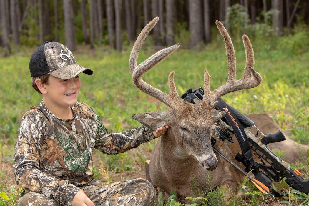 Colton Jordan's Velvet Crossbow Buck