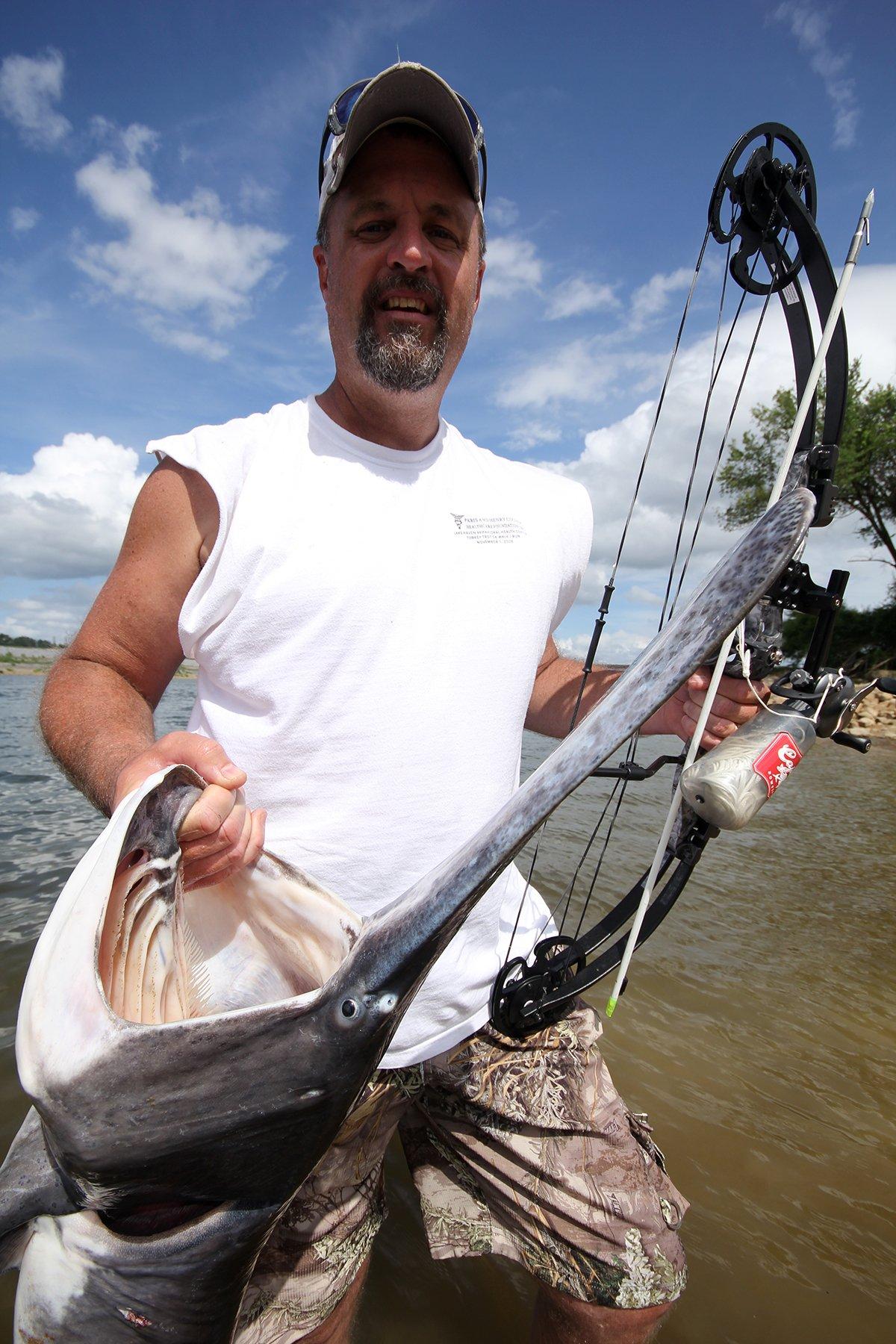 Some species, such as this paddlefish, make excellent table fare. Image by Will Brantley