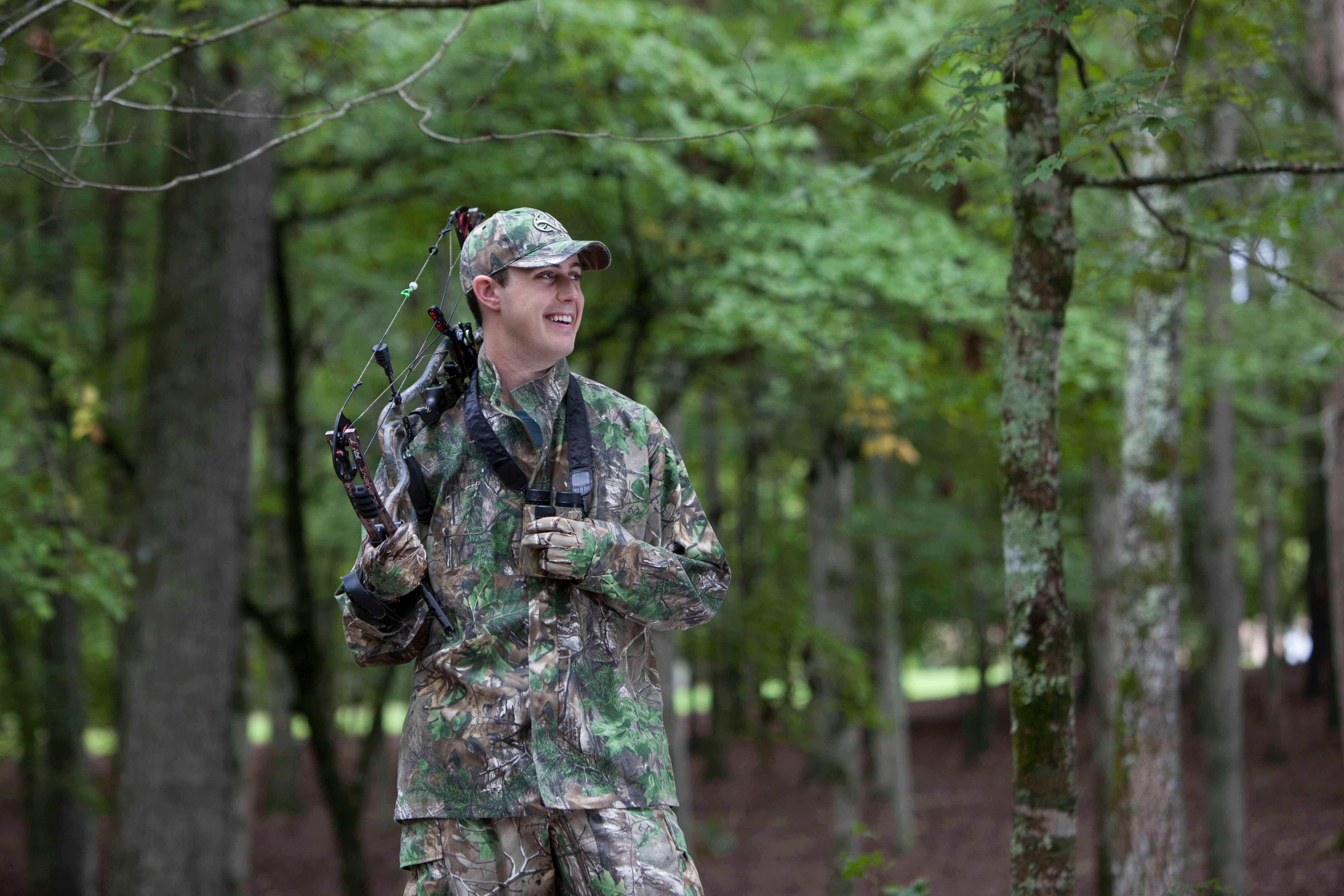 Tyler Jordan hunting whitetails. (Photo courtesy of Tyler Jordan)