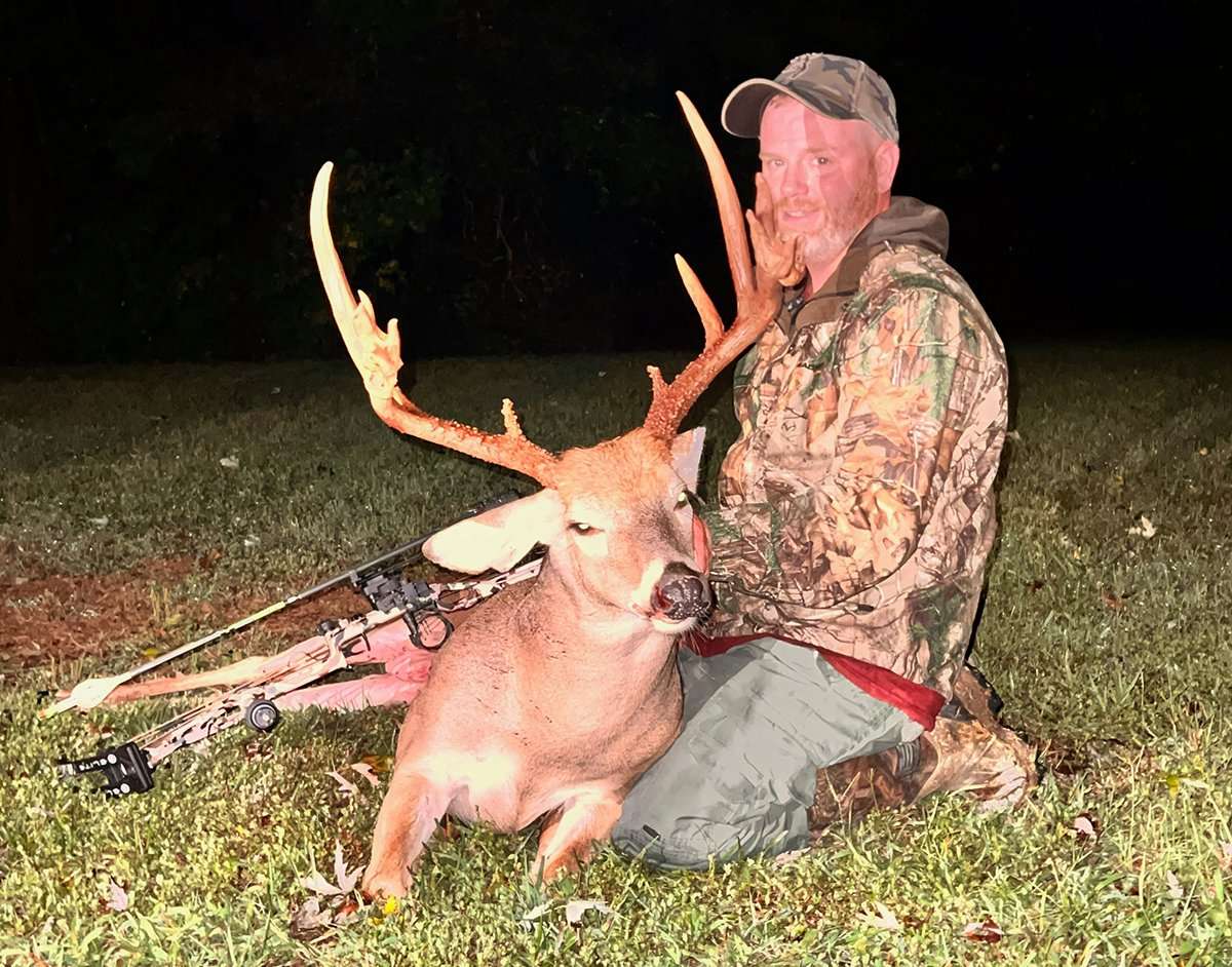 The buck was a typical 8 last year without the cluster of points at the end of each beam. The buck was a typical 8 last year without the cluster of points at the end of each beam.