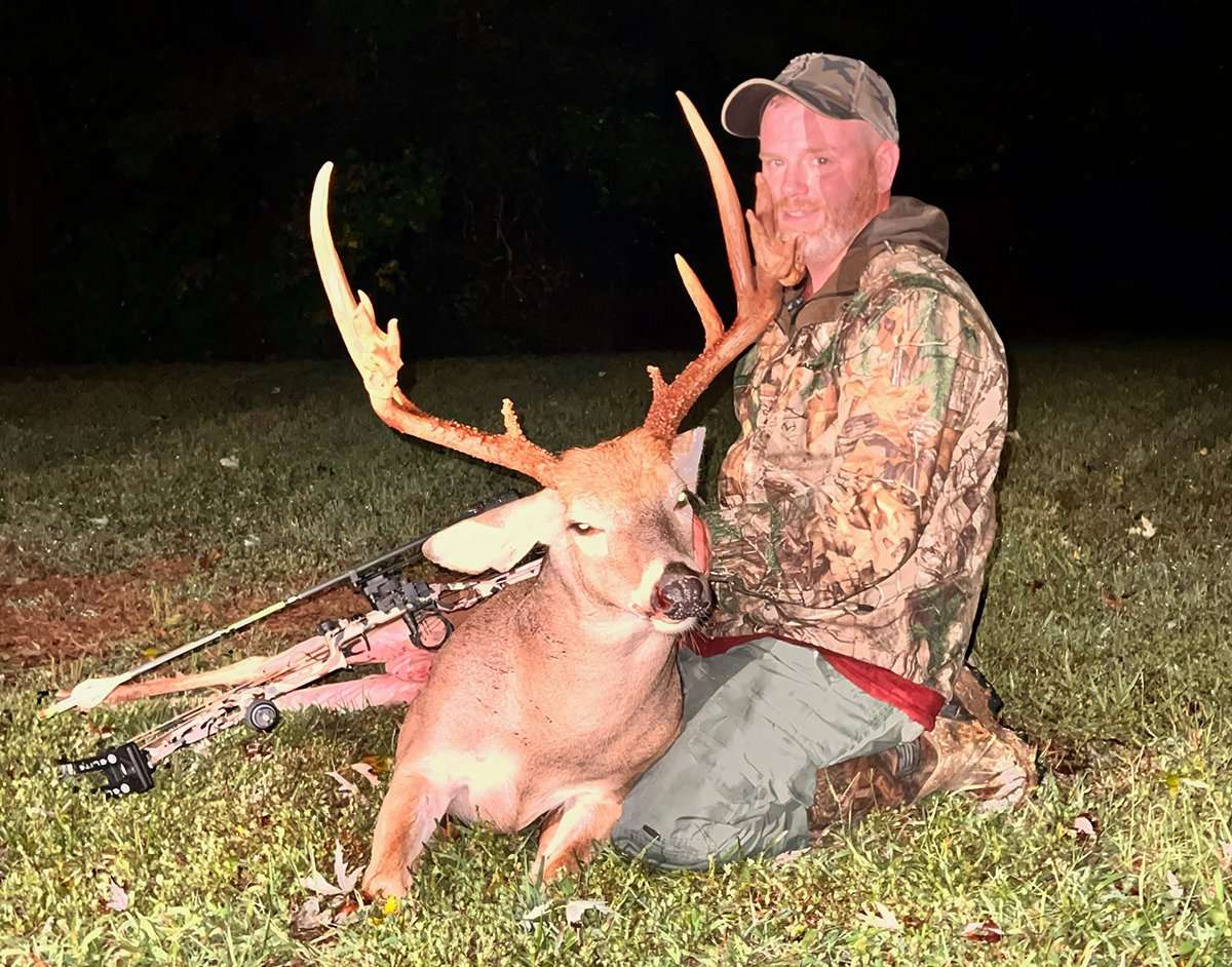 The buck was a typical 8 last year without the cluster of points at the end of each beam.