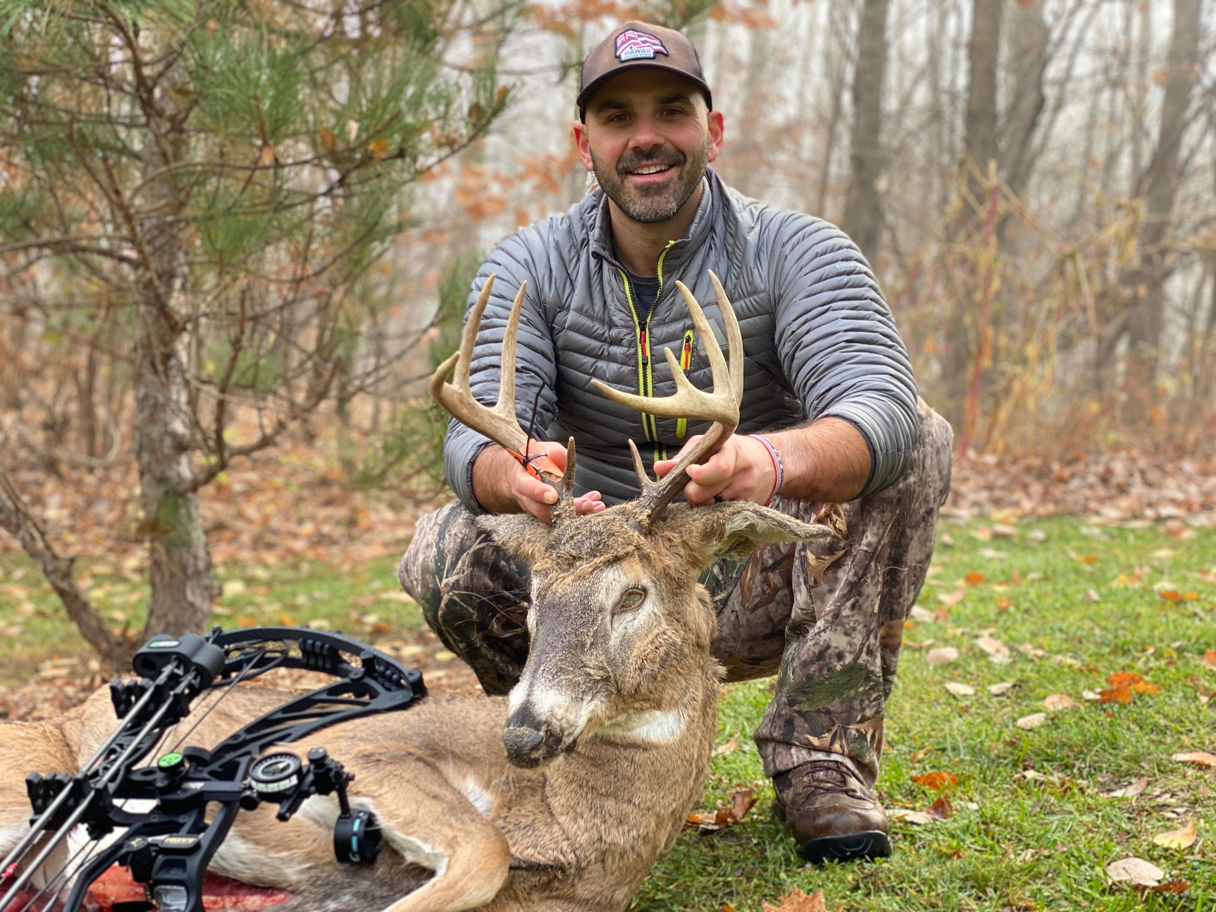Steve Karapetian says he's just glad he found his deer and has a cool story to tell. Image provided by Steve Karapetian