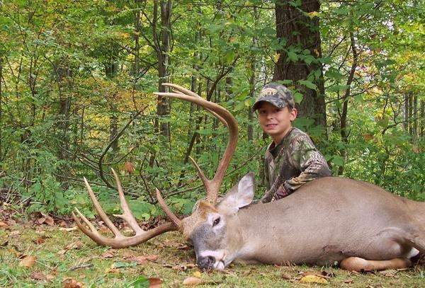 From 2003 through 2020, Indiana hunters registered 683 B&C bucks. Photo courtesy of Tristin Scudder