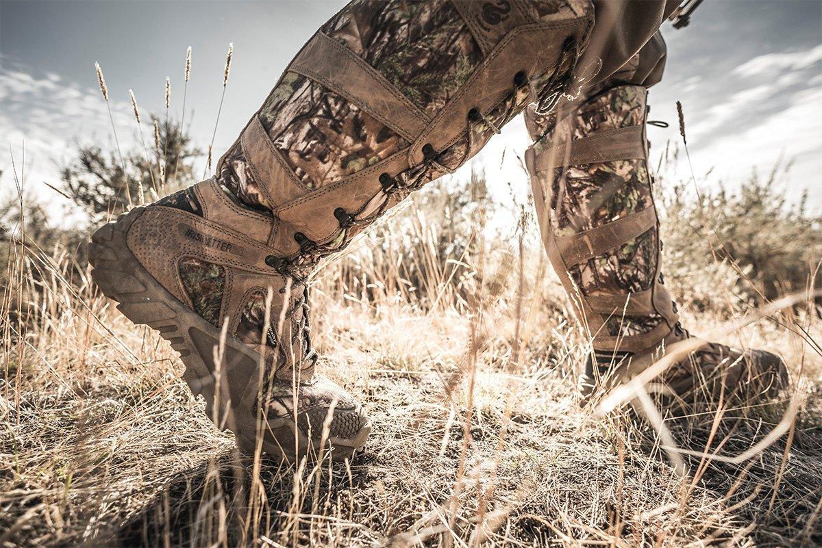 The varying terrain and ever-changing weather conditions that come with turkey hunting require you to consider a number of factors to ensure that you end up in the right boots. (Irish Setter photo)