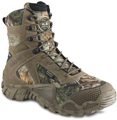 The Irish Setter ®VaprTrek 8-inch boot with Realtree Xtra® camouflage.