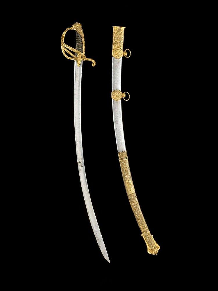 Andrew Jackson's sword. Photo courtesy of the National Museum of American History; www.americanhistory.si.edu