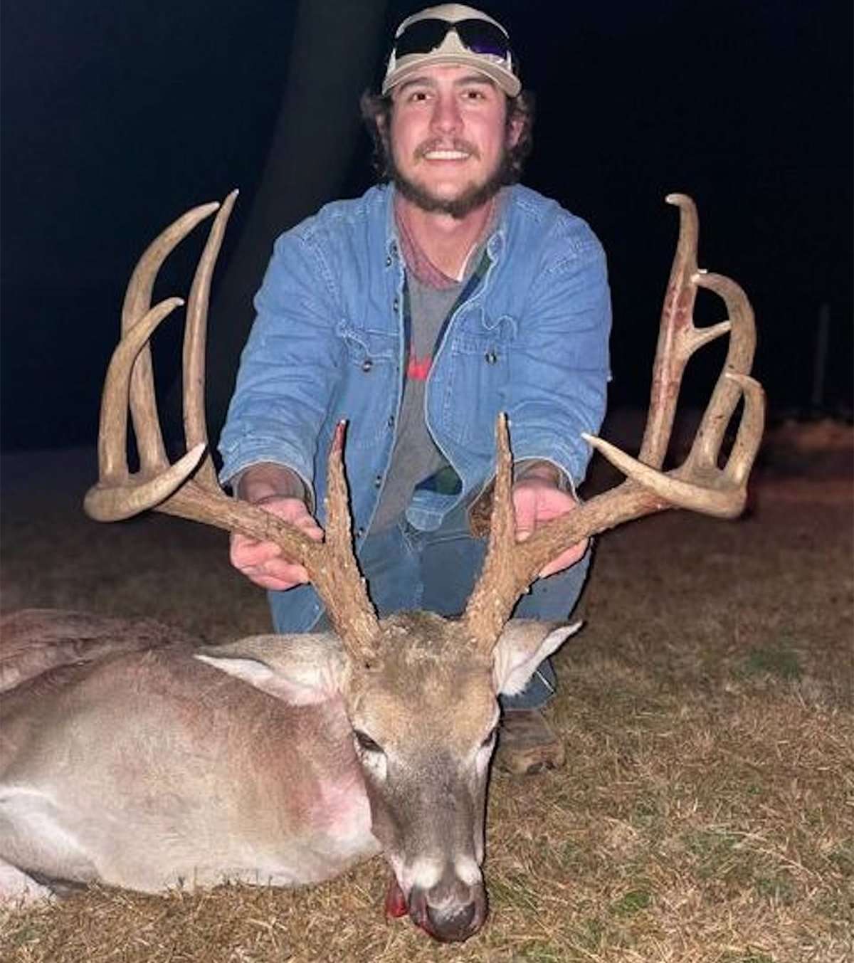 Jake Murdaugh's Oklahoma buck scored 194 inches. Image courtesy of Jake Murdaugh