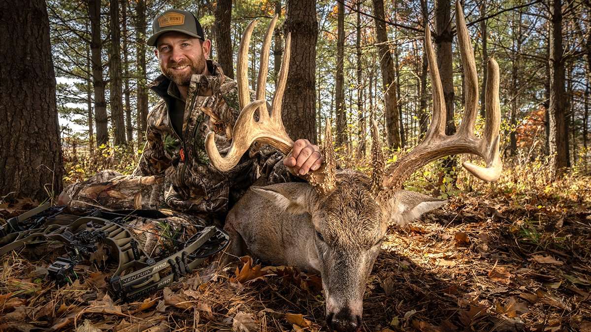 Mills' first buck of the 2022 deer season. Image courtesy of Jared Mills