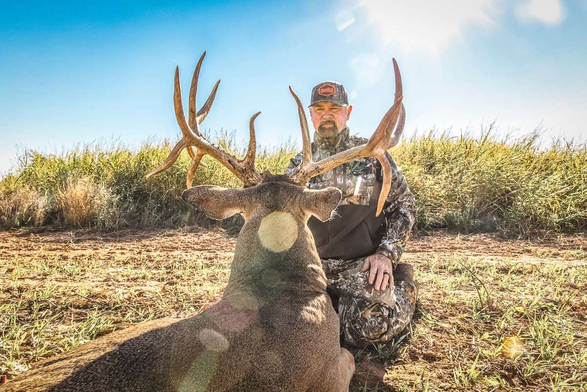 After decades of hunting, Danker finally tagged a buck on a piece of land he owns. Image by Buckventures After decades of hunting, Danker finally tagged a buck on a piece of land he owns. Image by Buckventures