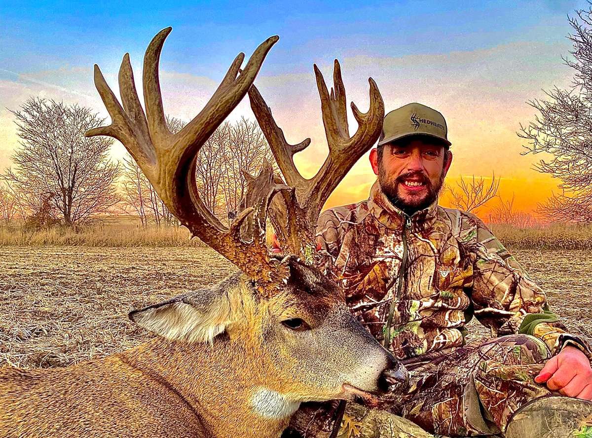 Marlin had no idea this buck was around, but he's sure glad to have seen it. Image courtesy of Jesse Marlin Marlin had no idea this buck was around, but he's sure glad to have seen it. Image courtesy of Jesse Marlin