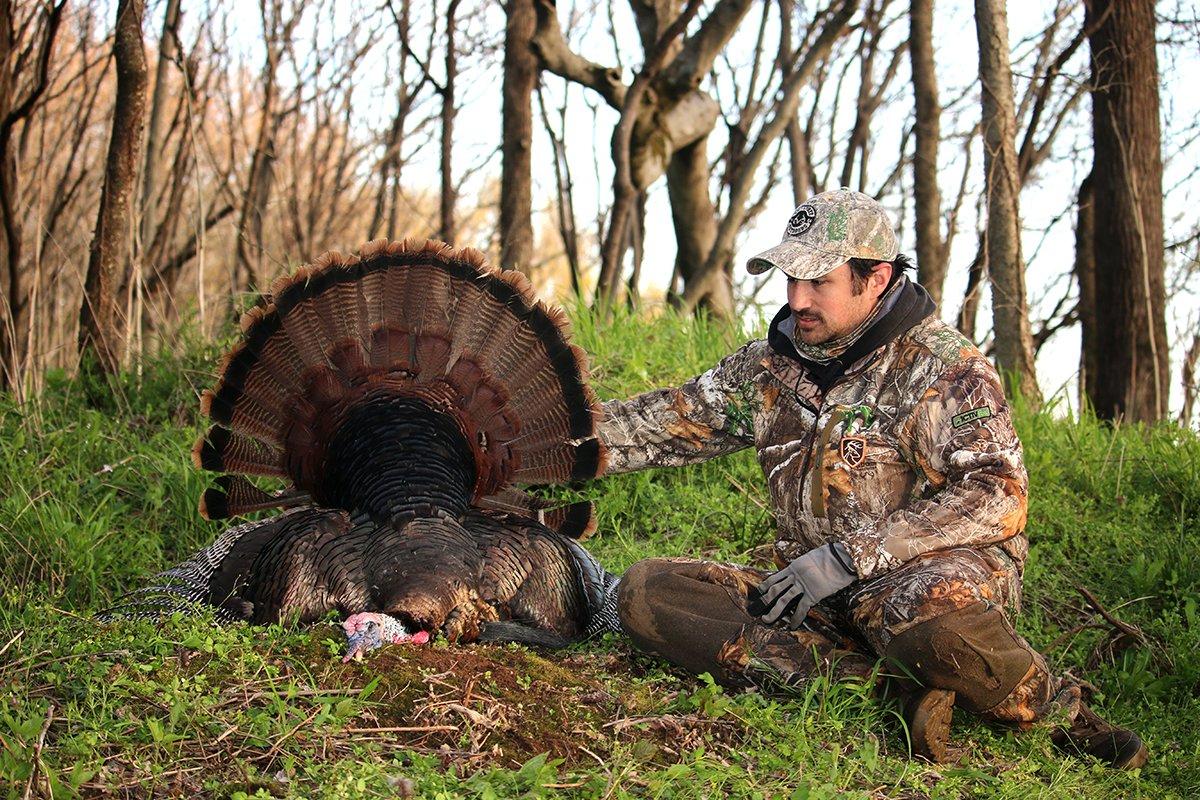 The author's second and final Kentucky turkey of the 2022 season. Image by Honeycutt Creative