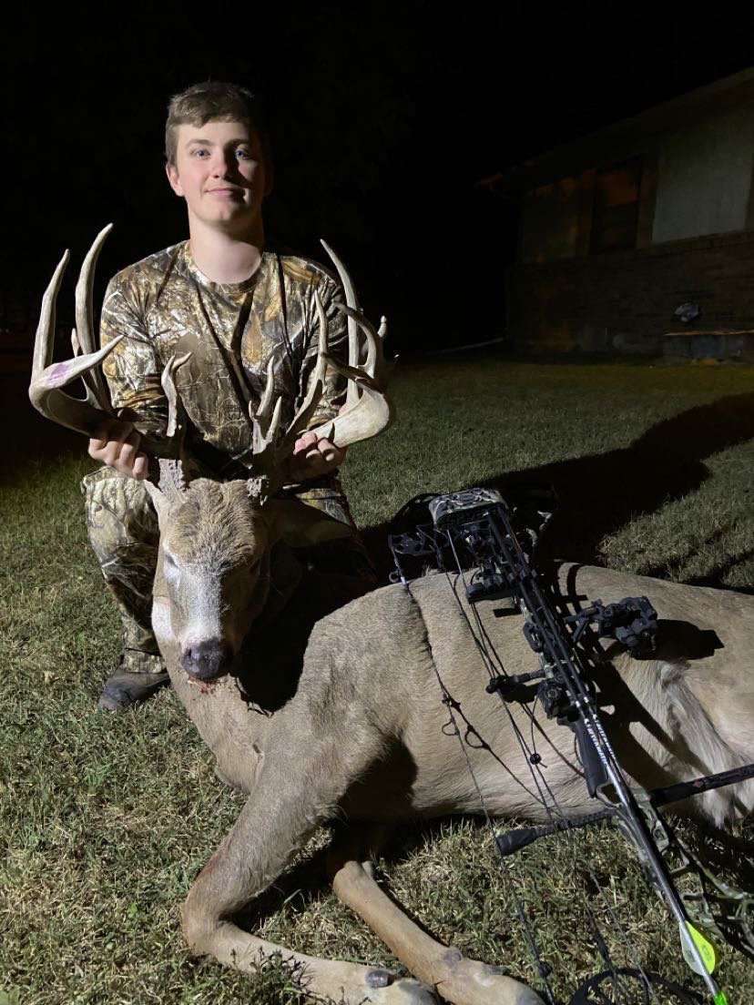 Jones has only been bowhunting a few seasons, but is off to a great start. 
