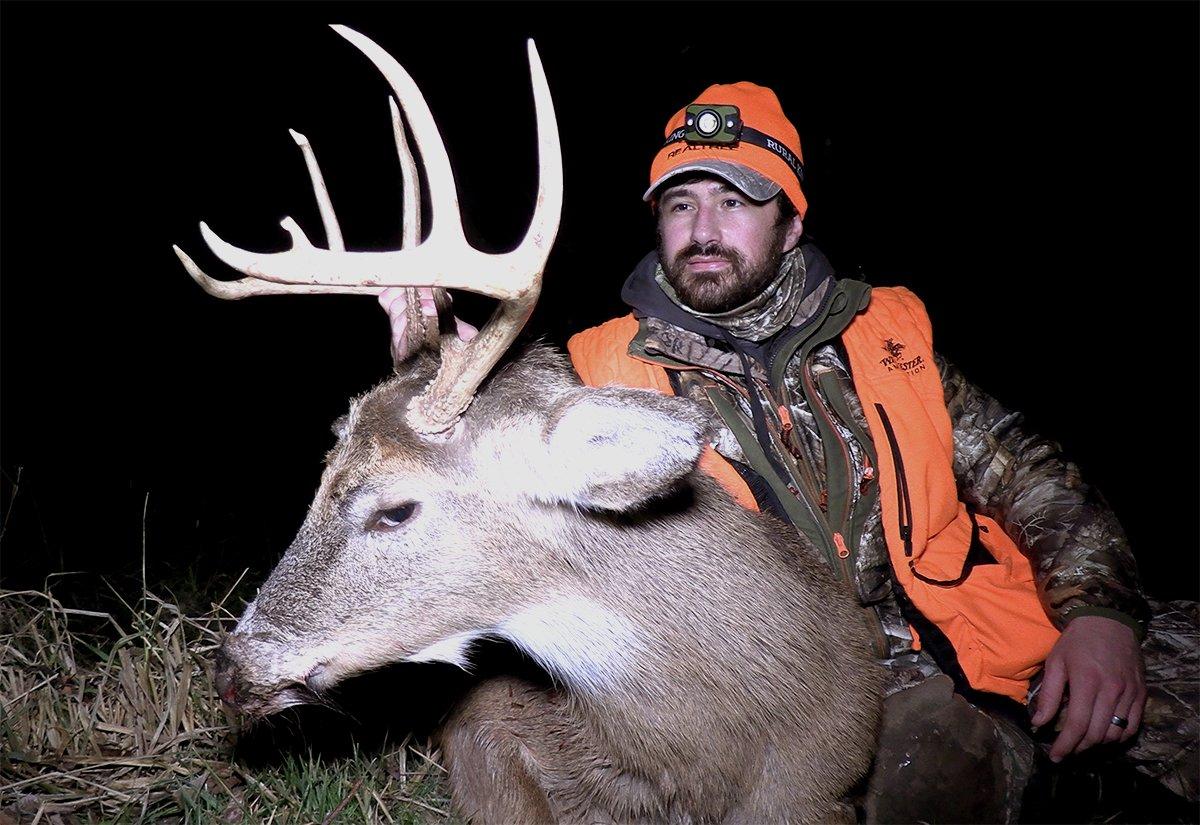 Recently, the author located a good late-season Ohio buck that hadn't already shed. Image by Josh Honeycutt