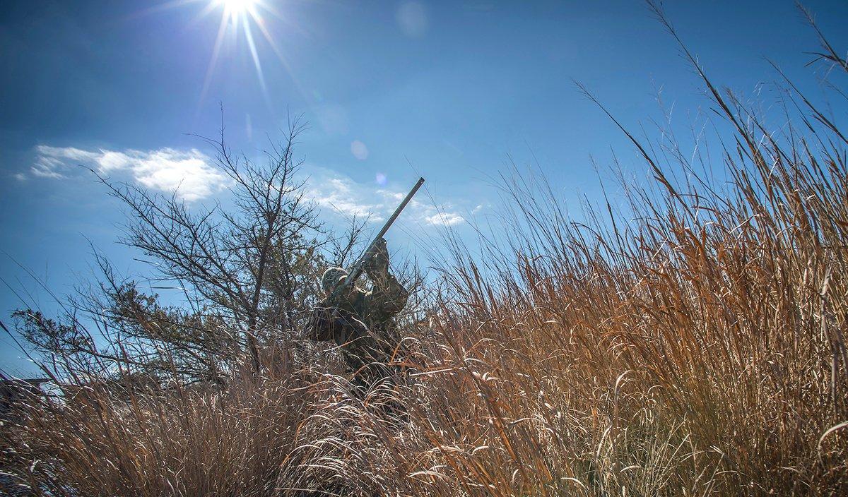 Pass-shooting can be an effective, ethical way to shoot waterfowl. Just exercise common-sense restraint when pulling the trigger. Photo © Bill Konway