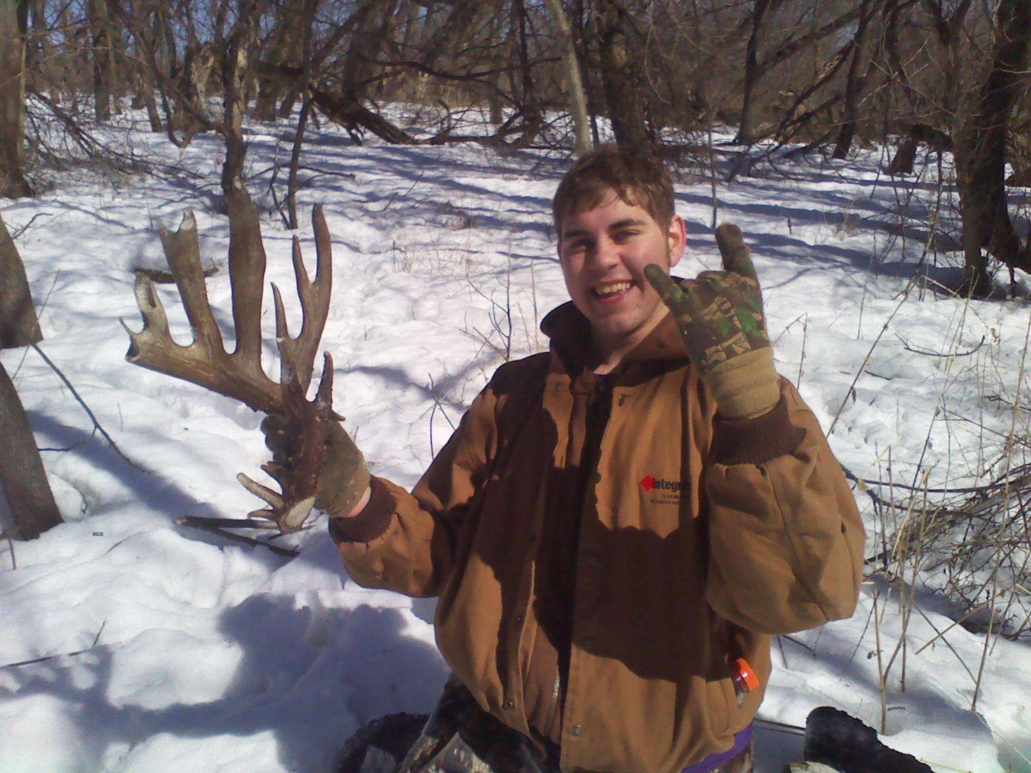 Finding a buck like this on public land and then picking up its sheds is quite an accomplishment.