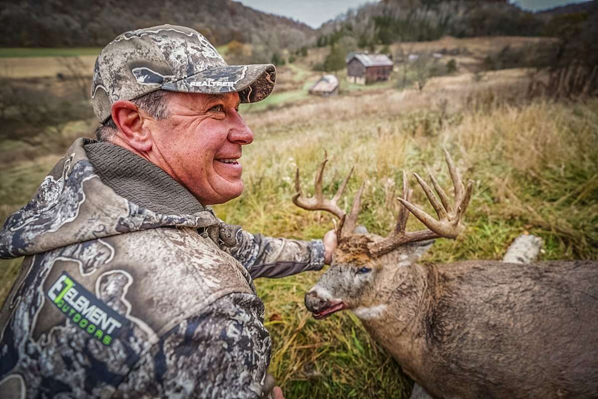 Heck had history with this buck, but never seen it before the 2019 season. (The Given Right photo)