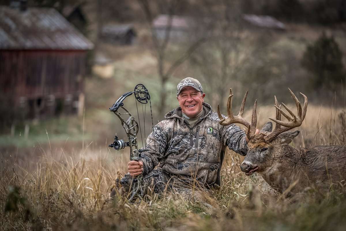 Mark Heck's Minnesota buck scores 202 inches (gross green score). (The Given Right photo)