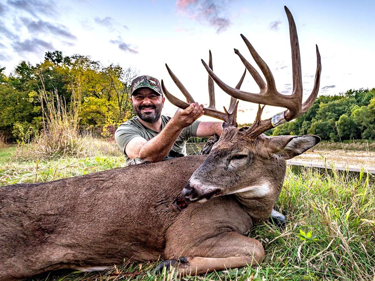 Reed's buck scores 180 3/8 inches. Image courtesy of Mike Reed