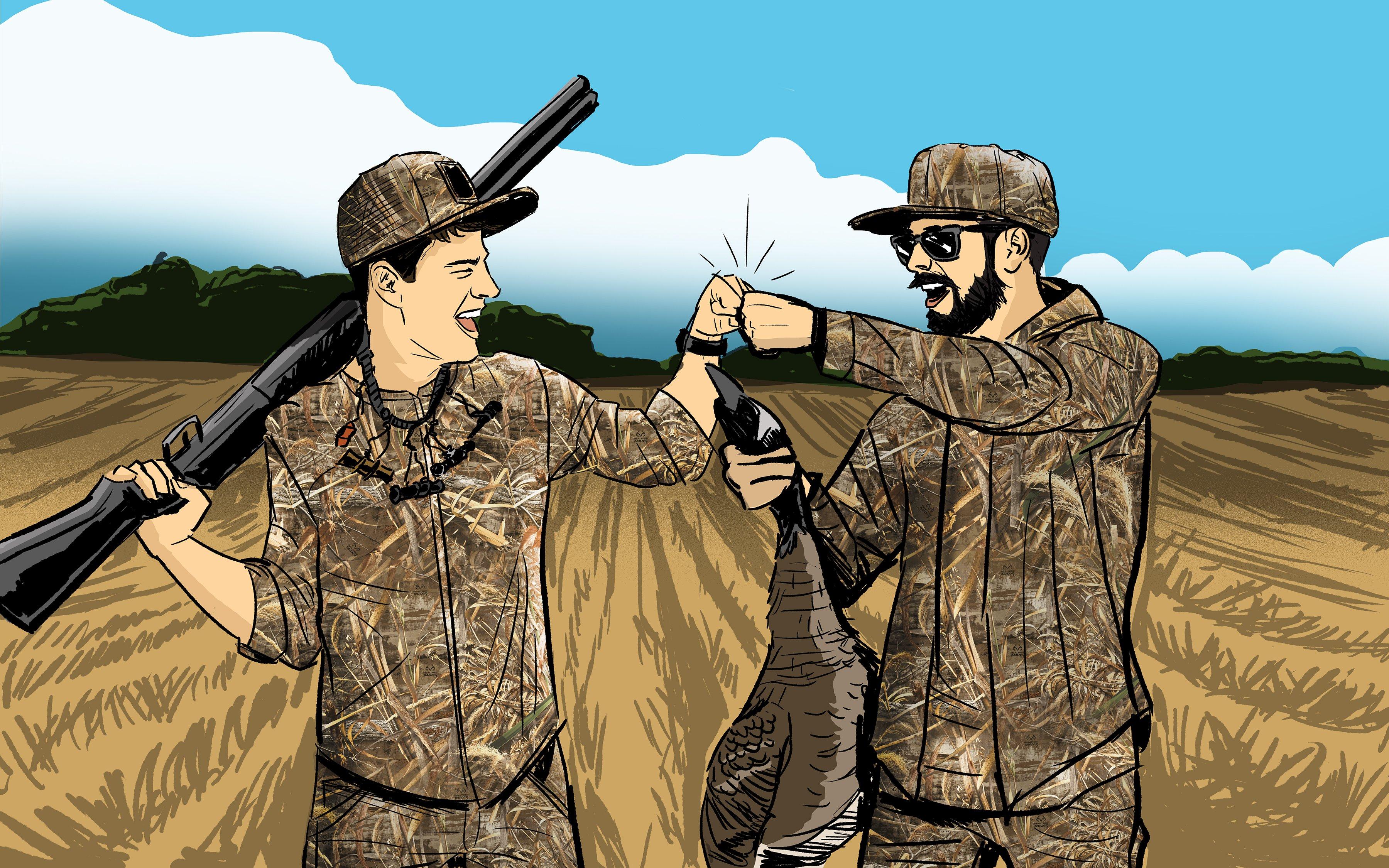 Are 20-somethings ruining duck hunting? Hardly, and the author explains why. Illustration © Ryan Orndorff
