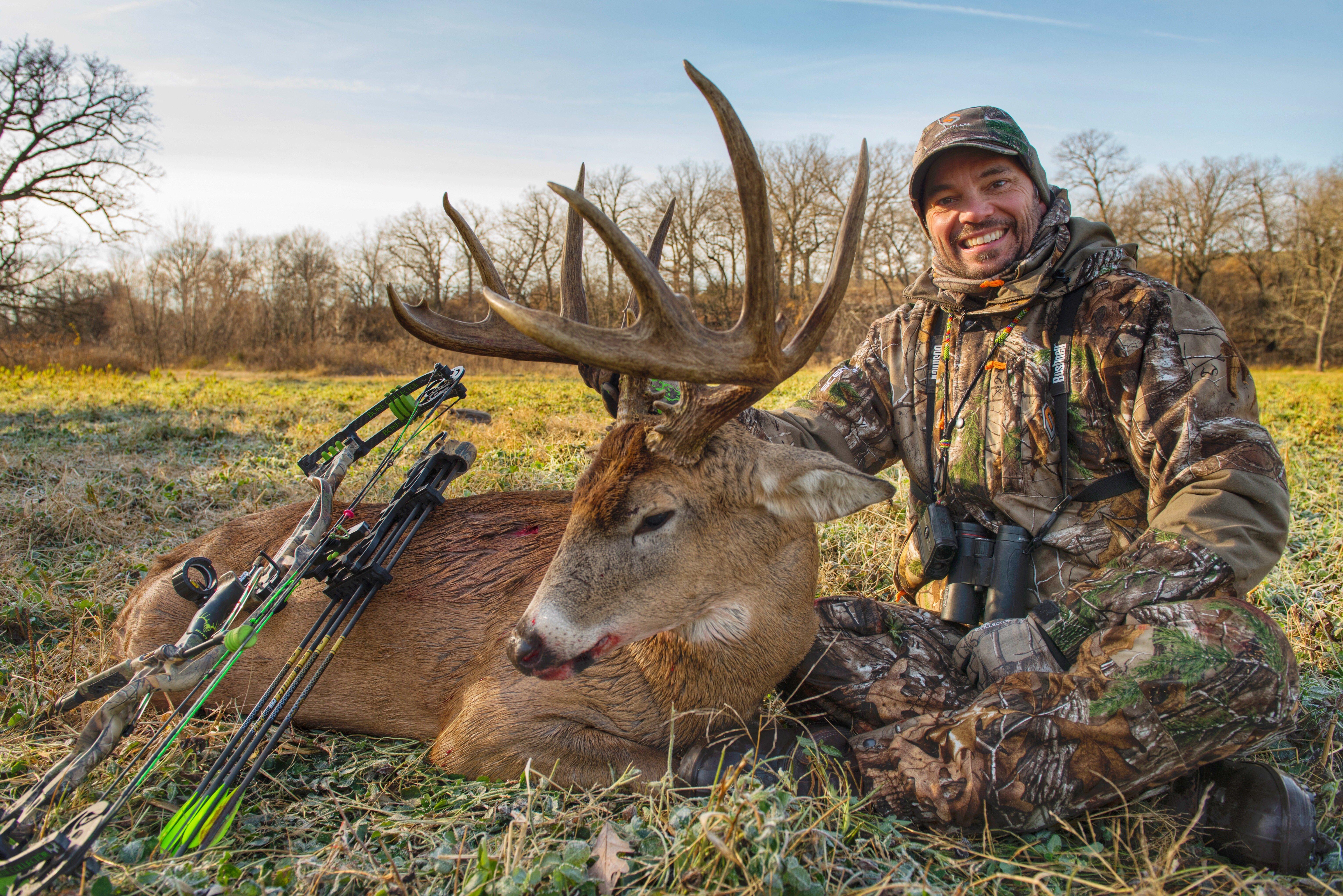 Nick Mundt's Iowa buck is his personal best bow kill. 