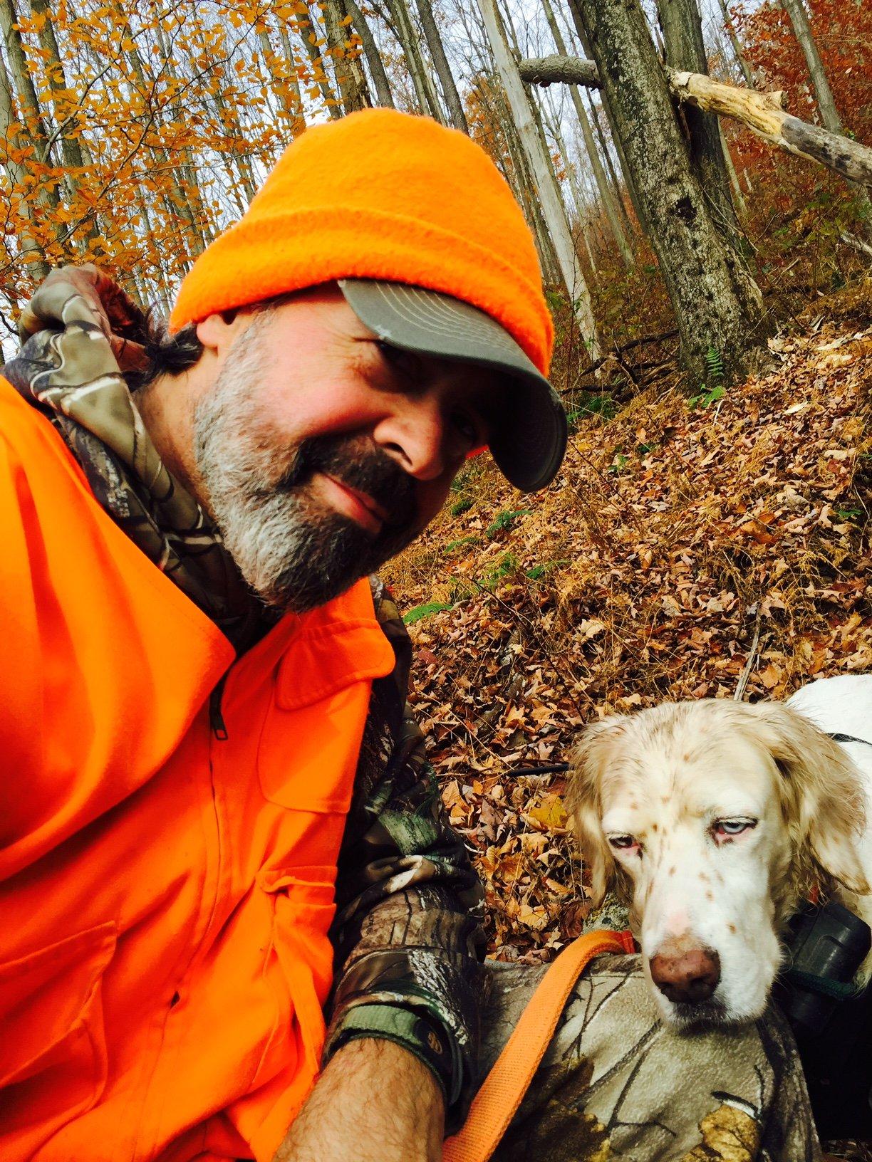 Pennsylvania fall turkey hunting requires legal fluorescent orange. (Steve Hickoff photo)