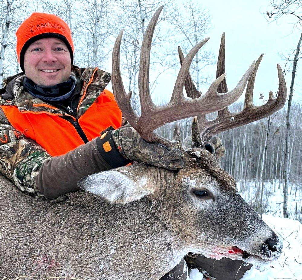 Paul Beasley's 2022 Saskatchewan whitetail is a sweet-looking buck. Image courtesy of Paul Beasley