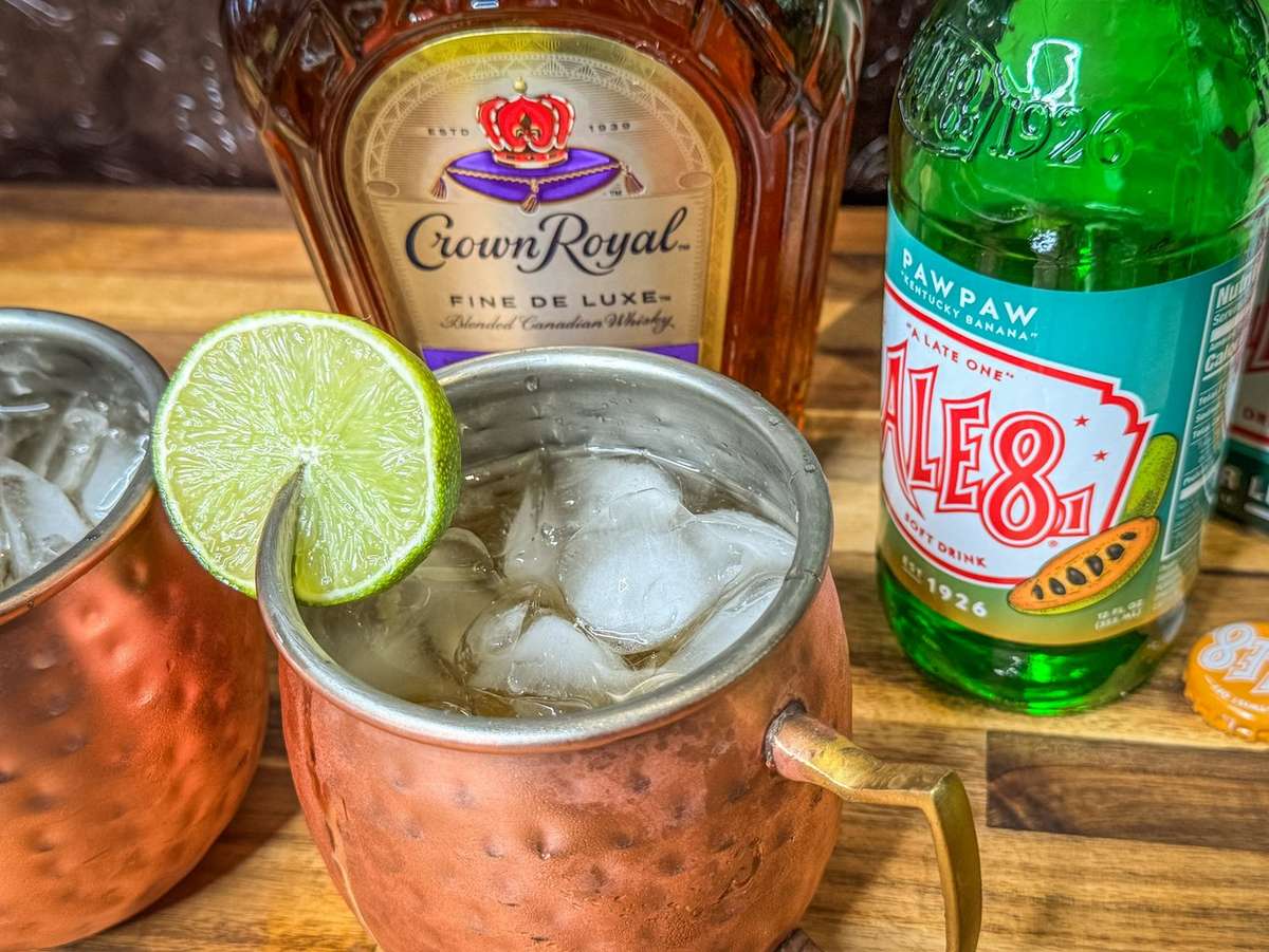 Crown Royal and Pawpaw Ginger Mule - Realtree Camo