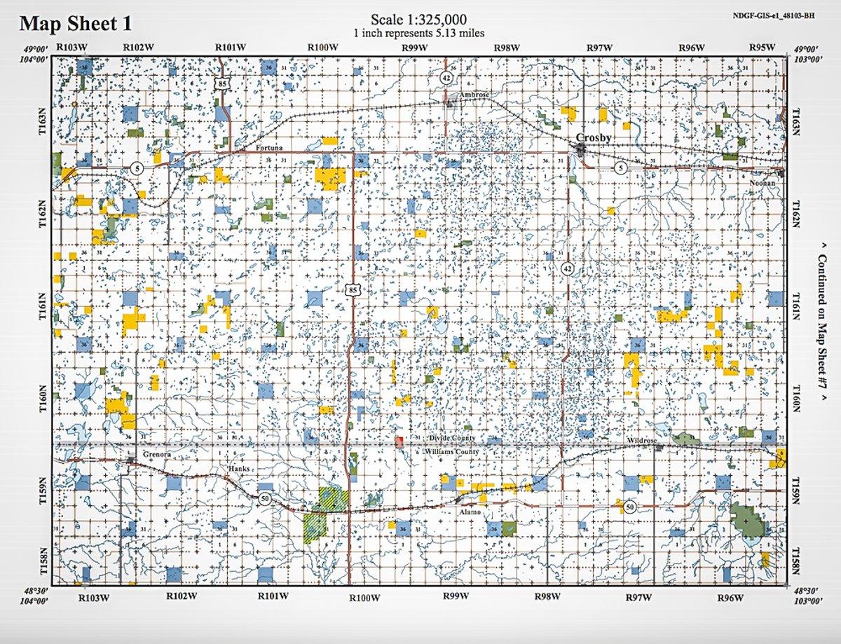 Use available maps to begin your search for overlooked lands. (Bernie Barringer photo)