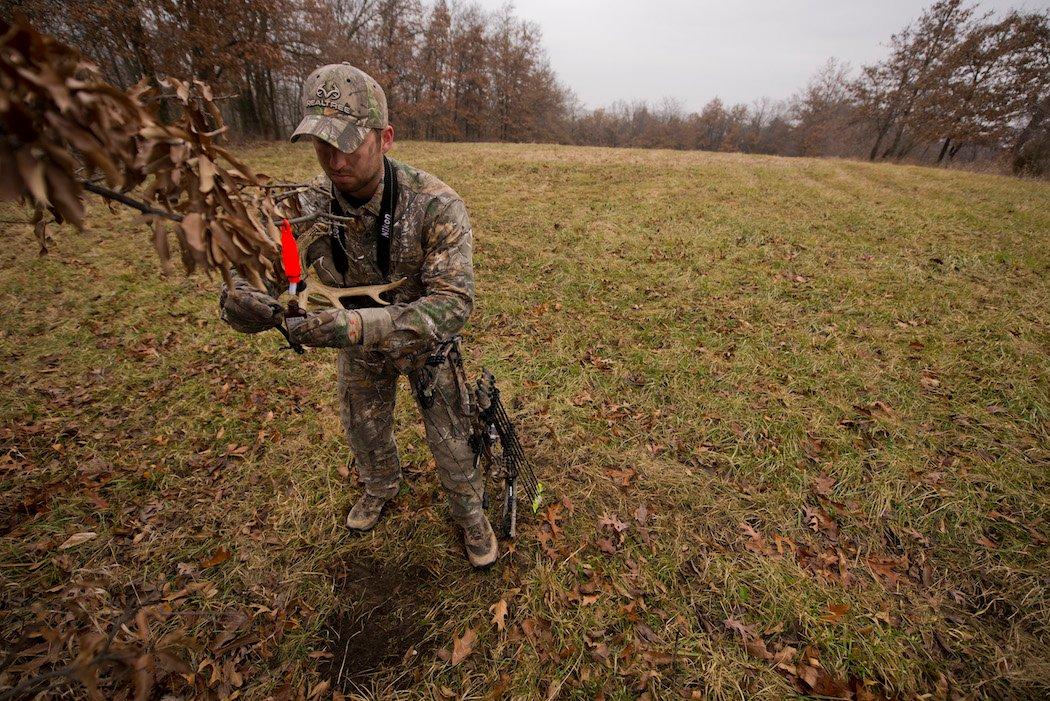 Place scent in shooting lanes to help set up standing shots while deer pause to smell the scent. (Realtree photo)