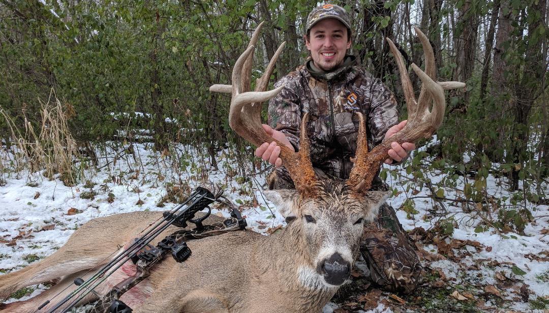 Four Boone & Crockett-class bucks in five years. We'd say David is doing something right. (David Wienhold photo)