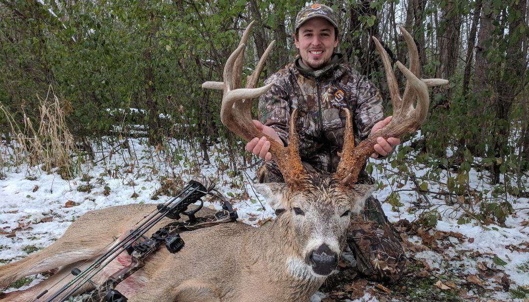 Four Boone & Crockett-class bucks in five years. We'd say David is doing something right. (David Wienhold photo)