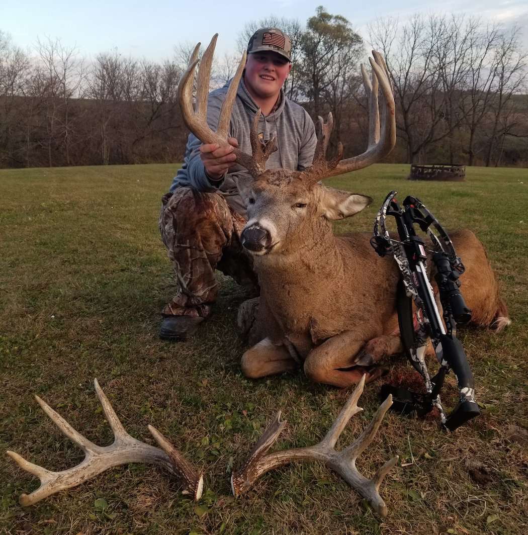 The history Brandt had with this deer only made it sweeter. (Brandt photo)