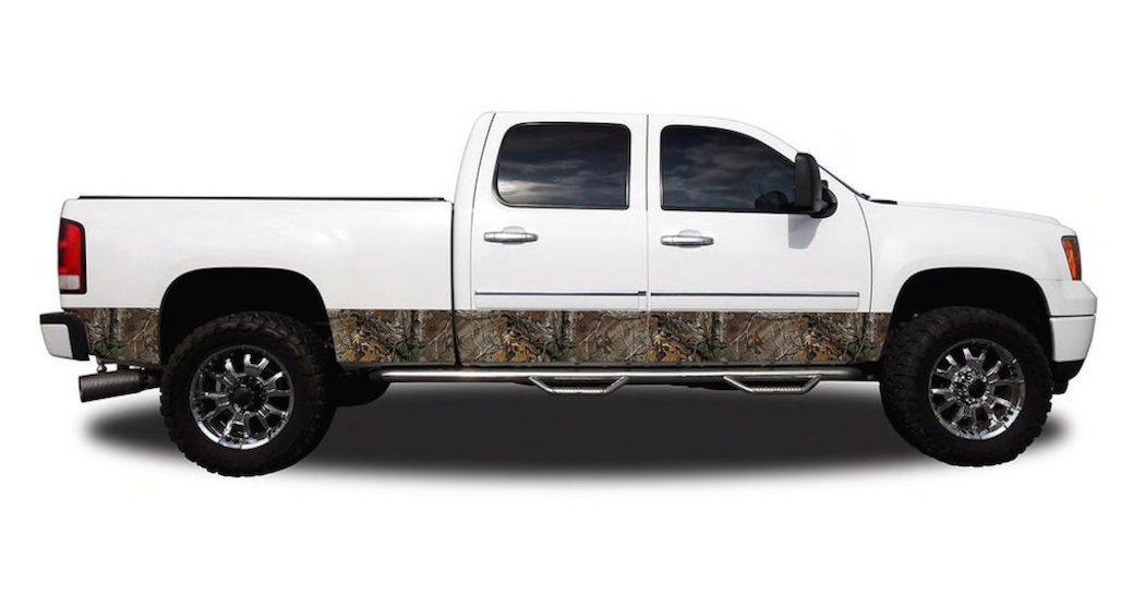 realtree camo truck decals