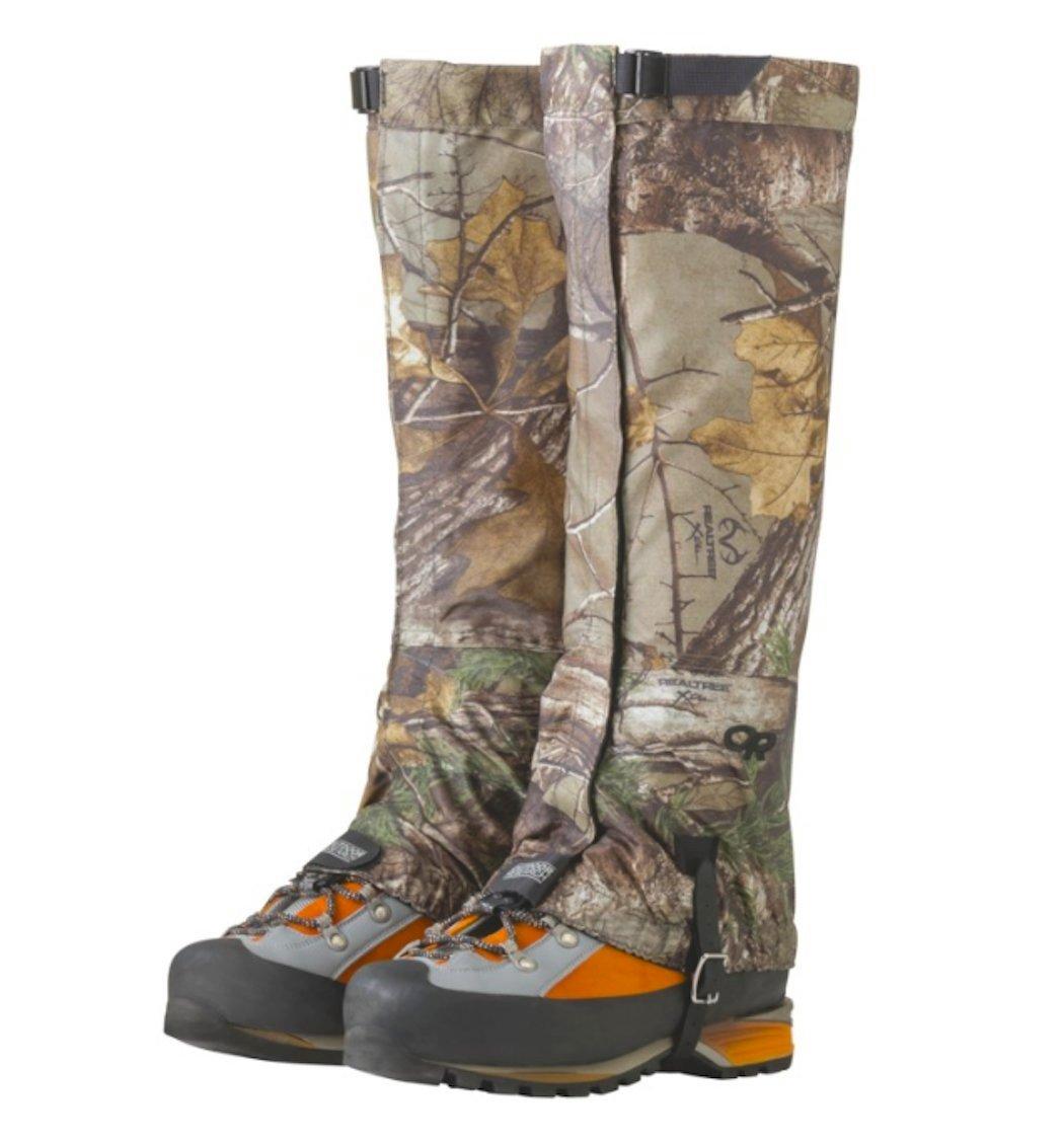 The durable, traditional packcloth construction and no-bulk design of the Outdoor Research Rocky Mountain High Gaiters is all you need for solid, all-season performance. Pair these lightweight gaiters with a wide array of footwear to keep rocks, dirt and light snow from finding its way into your shoes. Now available in Realtree camo. (Outdoor Research photo)