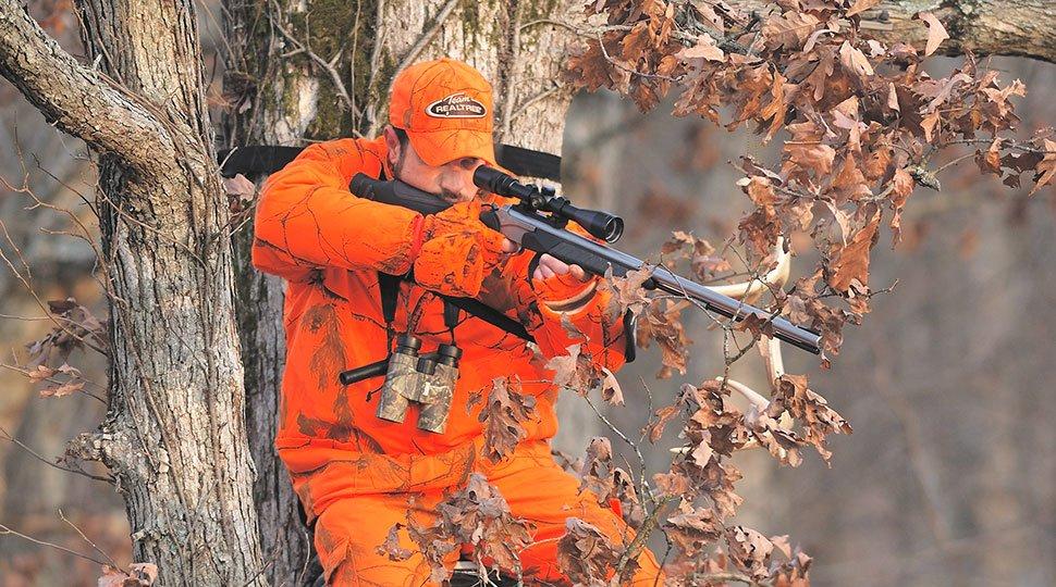 : Personalized Matching Family Orange Camo Hunting Gun