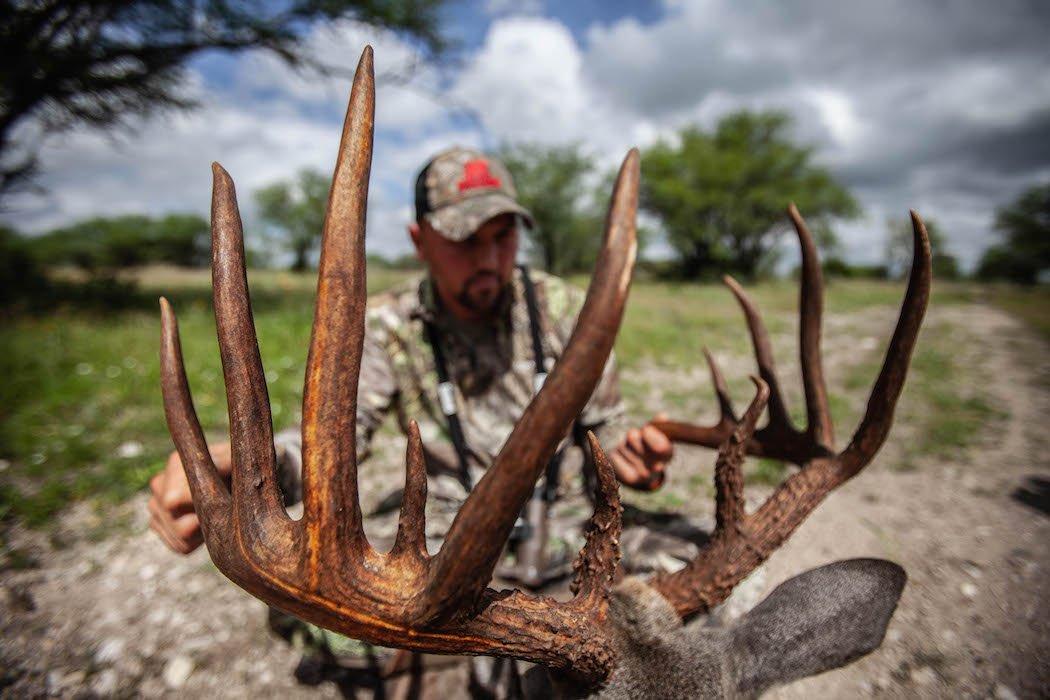 No matter what angle you look from, this is a giant white-tailed deer. (Photo courtesy of Mike Stroff)