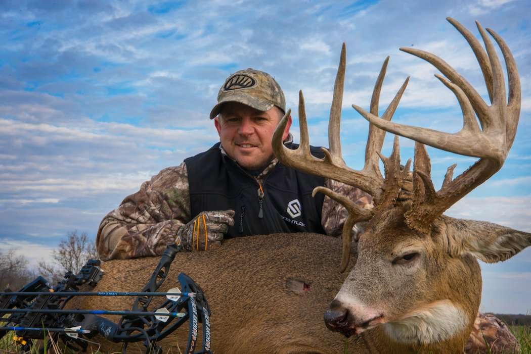 This 222 4/8-inch brute came out of southern Iowa. (Photo courtesy of Gabe Adair)