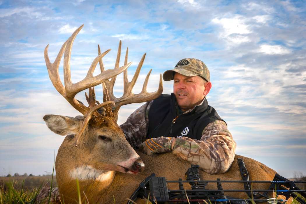 Gabe Adair poses with his largest buck to date. (Photo courtesy of Gabe Adair)