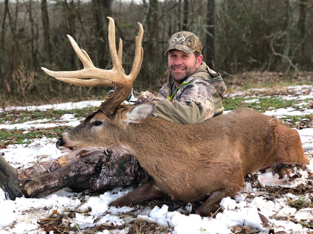 Koger took this buck on the last day of the 2018-19 season. (Photo courtesy of Jason Koger) Koger took this buck on the last day of the 2018-19 season. (Photo courtesy of Jason Koger)