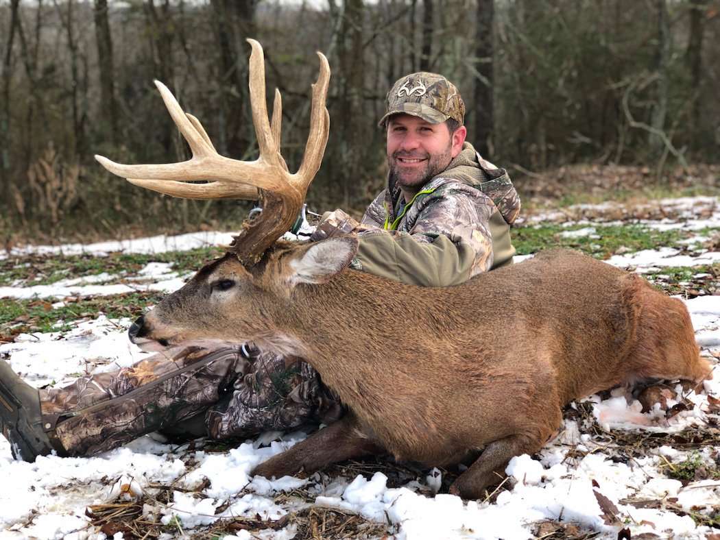 Koger took this buck on the last day of the 2018-19 season. (Photo courtesy of Jason Koger)